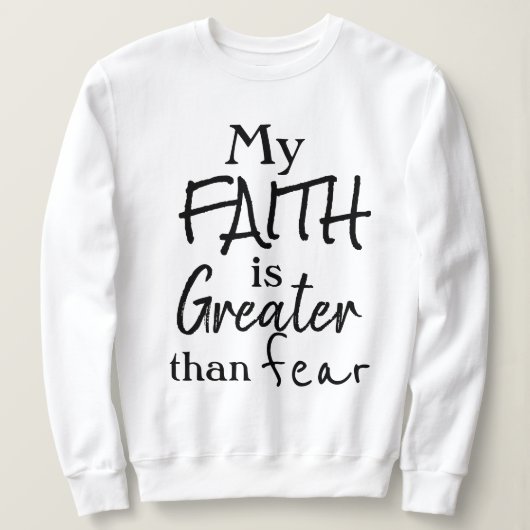 Faith Gifts Collectie - Sweatshirt (Design voorkant)
