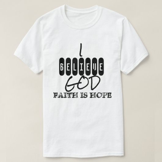 Faith Gifts Collectie T-Shirt (Design voorkant)