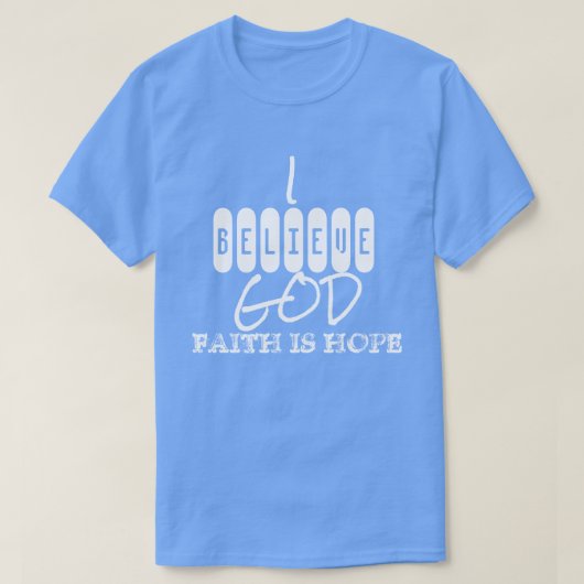 Faith Gifts Collectie T-Shirt (Design voorkant)