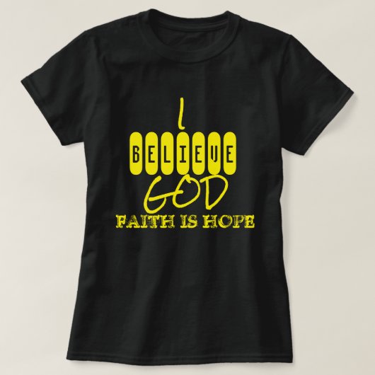 Faith Gifts Collectie T-Shirt (Design voorkant)