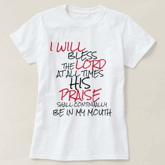 Faith Gifts Collectie T-Shirt (Design voorkant)