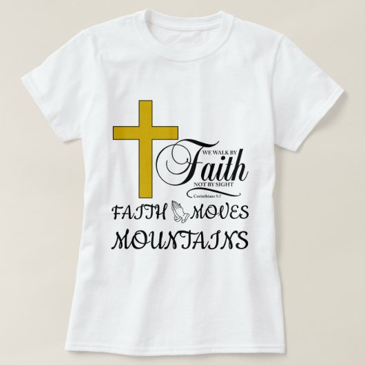 Faith Gifts Collectie T-shirt (Design voorkant)