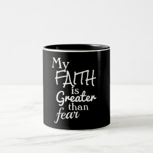 Faith Gifts Collectie - Tweekleurige Koffiemok