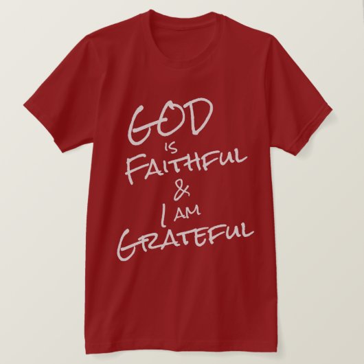 Faith Gifts Collection T-shirt (Design voorkant)