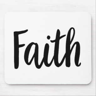 Faith Gospel Graphics Aesthetische Christelijke of Muismat