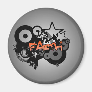 FAITH Graffiti Art Magneet
