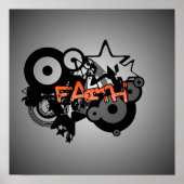 FAITH Graffiti Art Poster (Voorkant)