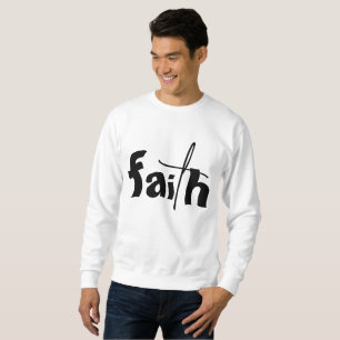 FAITH Graphic White Trui