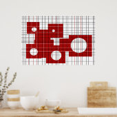 "Faith Grid" Poster (Keuken)