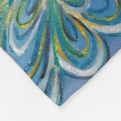 Faith Guardian Angel Art Custom Fleece Deken (Hoek)