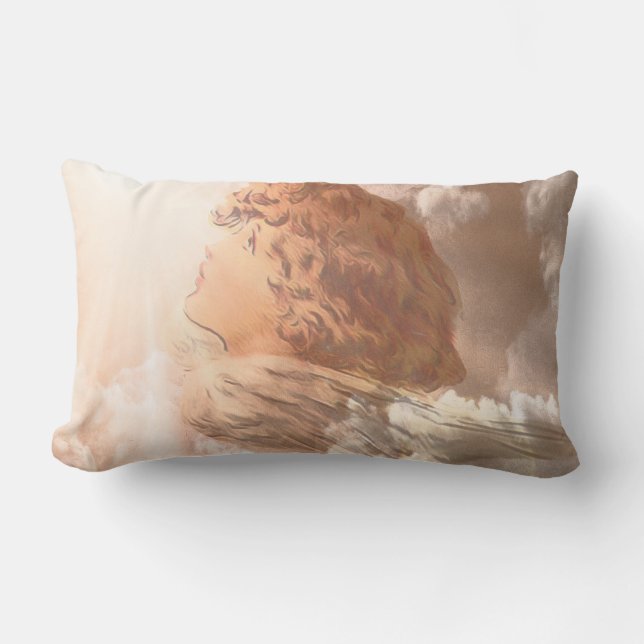 Faith Guardian Angel Kussen (Voorkant)