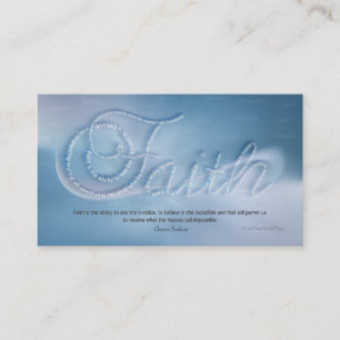 Faith Handout Card Visitekaartje