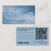 Faith Handout Card Visitekaartje (Voorkant / Achterkant)