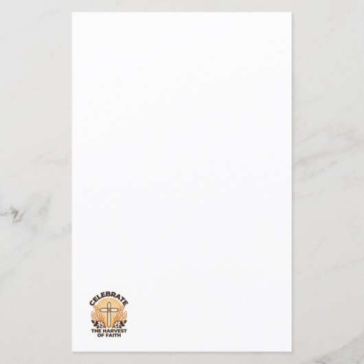 Faith Harvest Celebration – Inspirerend kunst (Achterkant)