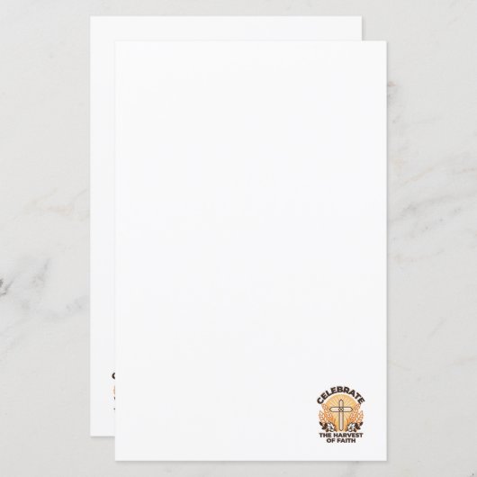 Faith Harvest Celebration – Inspirerend kunst (Voorkant / Achterkant)