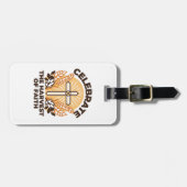 Faith Harvest Celebration – Inspirerend kunst Bagagelabel (Voorkant horizontaal)