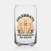 Faith Harvest Celebration – Inspirerend kunst Blikvorm Glas (Achterkant)