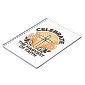 Faith Harvest Celebration – Inspirerend kunst Notitieboek (Linkerzijde)