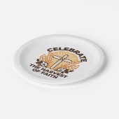 Faith Harvest Celebration – Inspirerend kunst Papieren Bordje (Gekanteld)