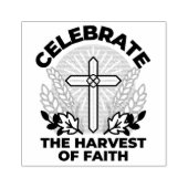 Faith Harvest Celebration – Inspirerend kunst Rubberstempel (Afrduk)