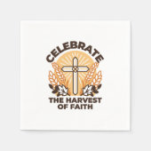 Faith Harvest Celebration – Inspirerend kunst Servet (Voorkant)