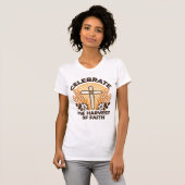Faith Harvest Celebration – Inspirerend kunst T-shirt (Voorkant volledig)