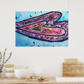 Faith Heart Poster Print (Keuken)