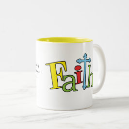 Faith Hebrews 11:1 Coffee Mok