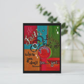 Faith Hebrews 11 Briefkaart (Staand voorkant)