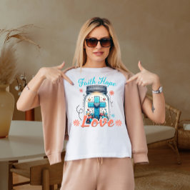 Faith-hoopliefde T-shirt