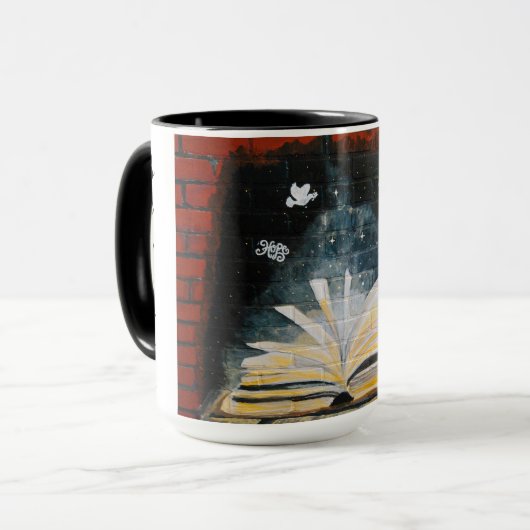 Faith, Hope and Love Coffee Mok (Voorkant links)