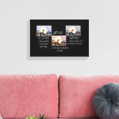 Faith, Hope and Love floral canvas (Insitu (Woonkamer))