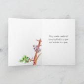 Faith Hope Bijbel Scripture Romans 15 Religious Kaart (Binnen)