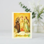 Faith Hope Charity  kunst Briefkaart (Staand voorkant)