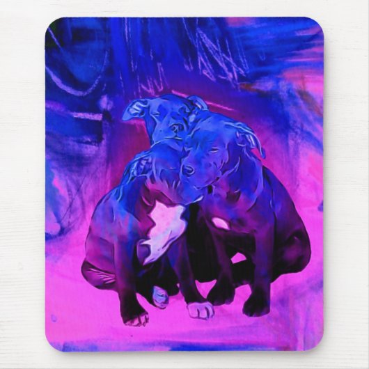 Faith Hope & Charity, Misbruik Pit Bull Dogs Muismat (Voorkant)