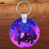 Faith Hope & Charity, Misbruik Pit Bull Dogs Sleutelhanger (Voorkant)