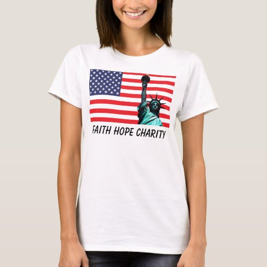 Faith Hope Charity t-shirts (Voorkant)