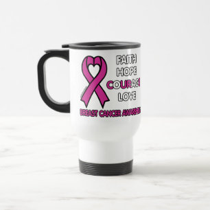 Faith Hope Courage Love... Breast Cancer Reisbeker