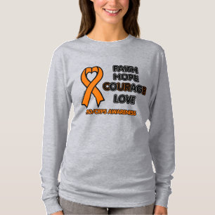 FAITH HOPE COURAGE LOVE...RSD/CRPS T-SHIRT