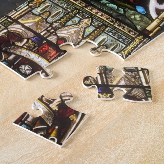 Faith, Hope en Charity Glas in lood Window Legpuzzel (Zijkant)