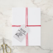 Faith Hope en Love Cadeaulabel (Met Touw)