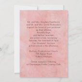 Faith Hope en Love Christelijk 5 x 7 Wedding Kaart (Achterkant)