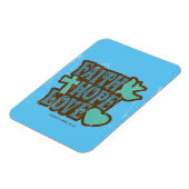 Faith Hope en Love Magnet Magneet (Linkerzijde)