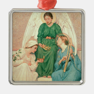 Faith, Hope en Love Metalen Ornament