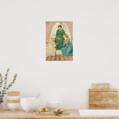 Faith, Hope en Love Poster (Keuken)