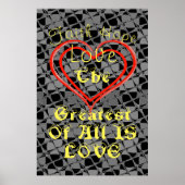 Faith, Hope en Love Poster (Voorkant)