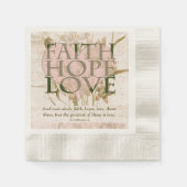 Faith, Hope en Love Servet (Voorkant)