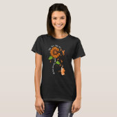 Faith Hope Fight Love Elephant Multiple Sclerosis  T-shirt (Voorkant volledig)