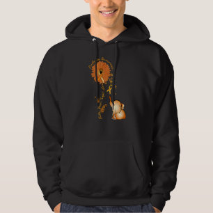 Faith Hope Fight Love Elephant Sunflower Leukemie Hoodie