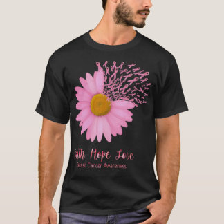 Faith Hope houdt van borstkanker T-shirt